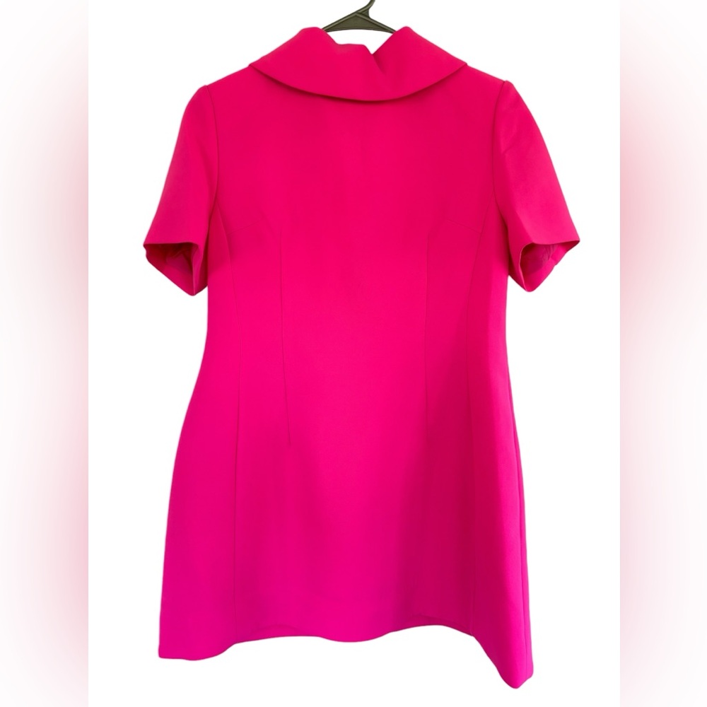 Catchall Jacqueline Bright Pink Bow Mini Dress - Picture 4 of 8